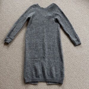 Gray Women's Sweater Dress